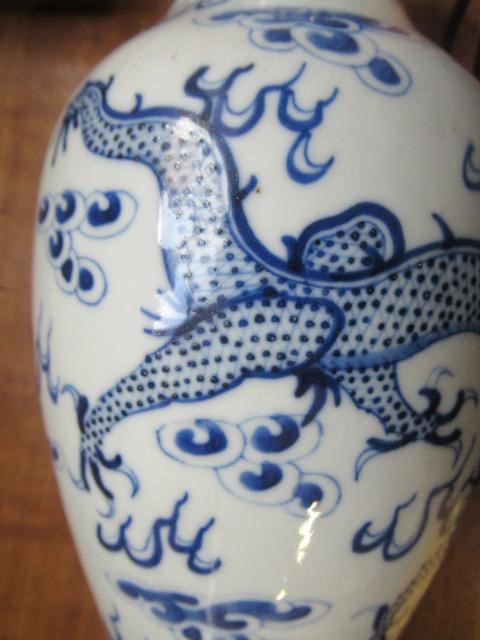 A PAIR OF CHINESE PORCELAIN VASES of inverted baluster form Image