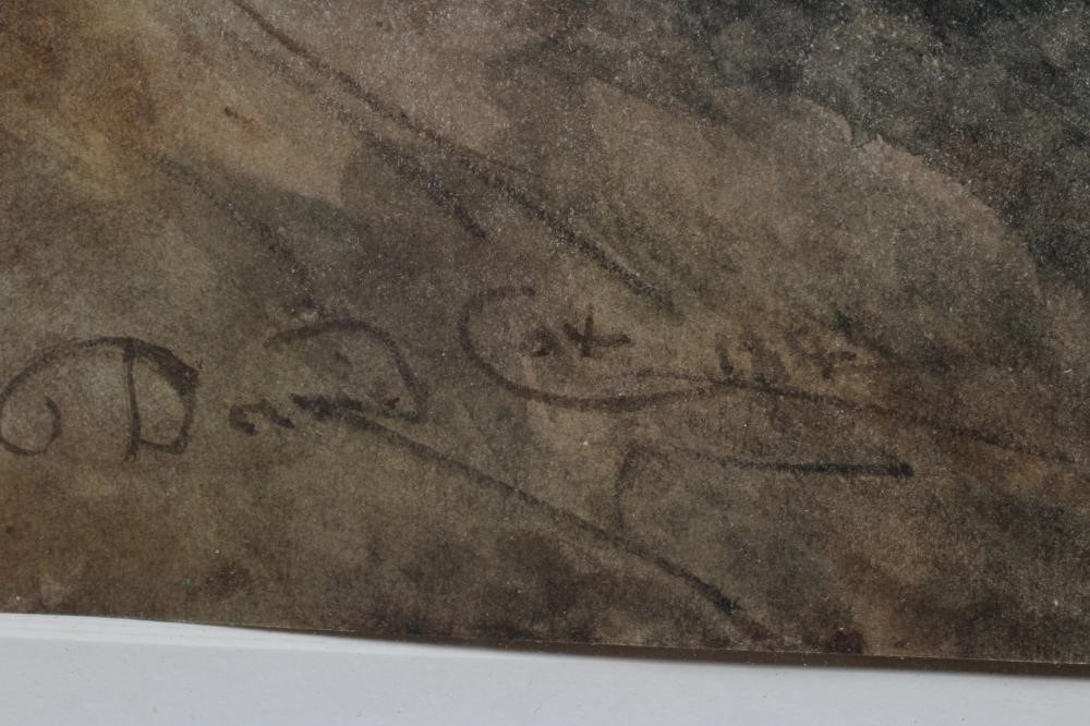 DAVID COX (1809-1885) "Bolton Abbey from the Prior's Seat" Image