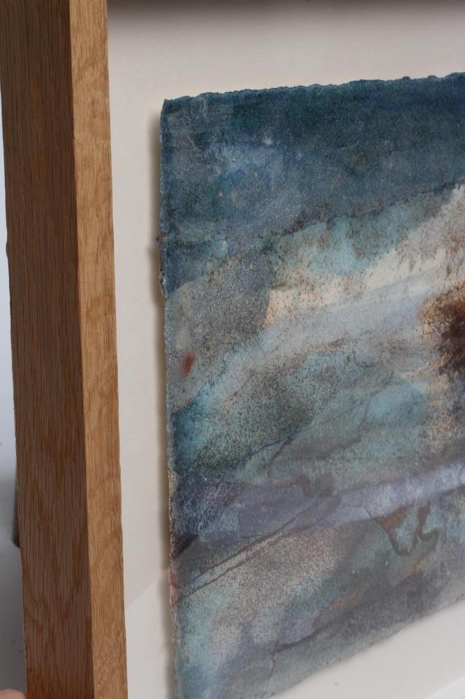 DAVID WALKER-BARKER (b.1947) Boulby Cliff North of Staiths Image