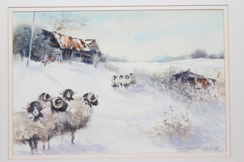 CHRISTOPHER HOLLICK (b.1947) High Ground Clapham North Yorkshire Image