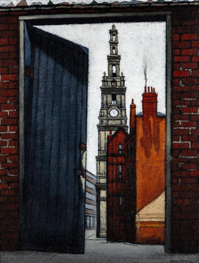 STUART WALTON (b.1933) "View from Wormald Yard Leeds" Image