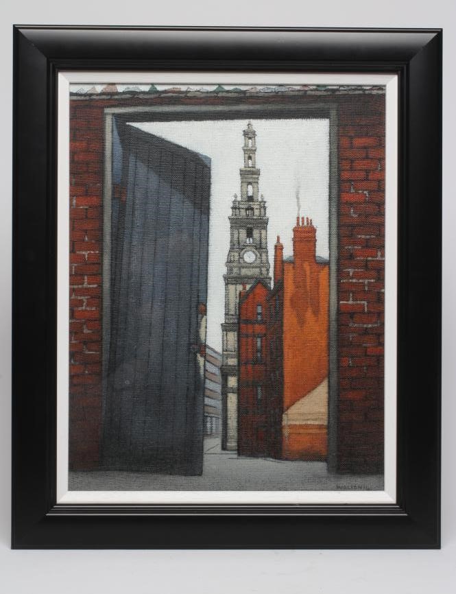 STUART WALTON (b.1933) "View from Wormald Yard Leeds" Image