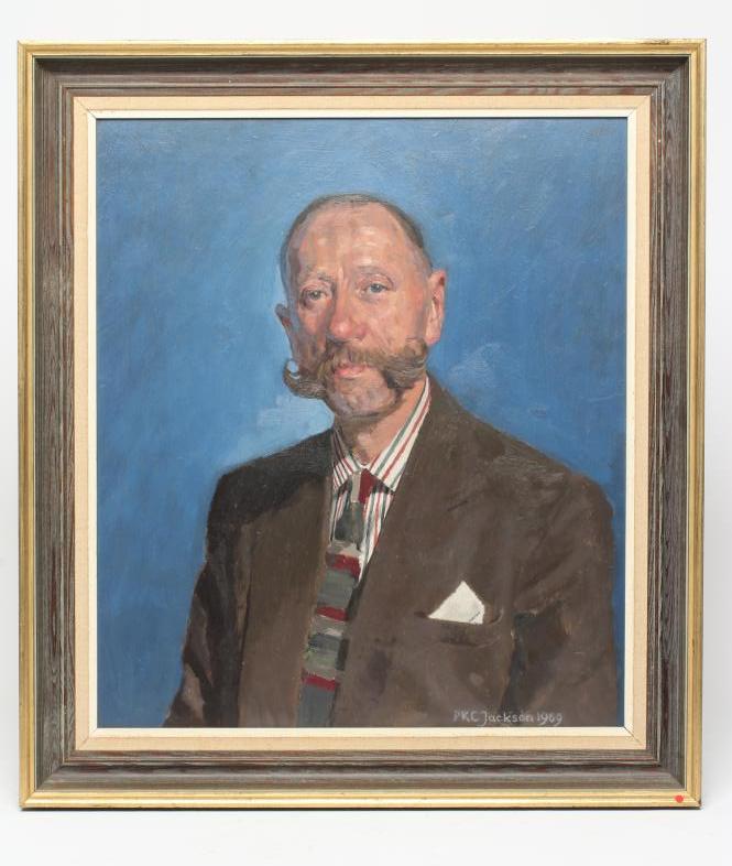 P K C (KEN) JACKSON (1920-2006) Portrait of a Man Image