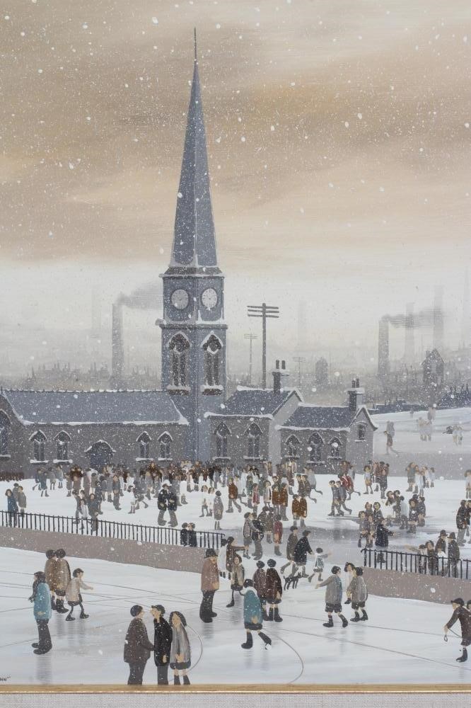 BRIAN SHIELDS "BRAAQ" (1951-1997) "Lucy's First Kiss" Image