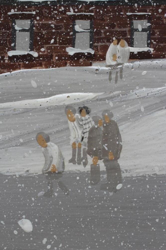 BRIAN SHIELDS "BRAAQ" (1951-1997) "Lucy's First Kiss" Image