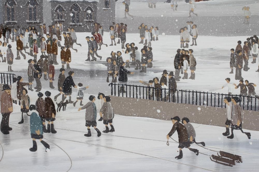 BRIAN SHIELDS "BRAAQ" (1951-1997) "Lucy's First Kiss" Image