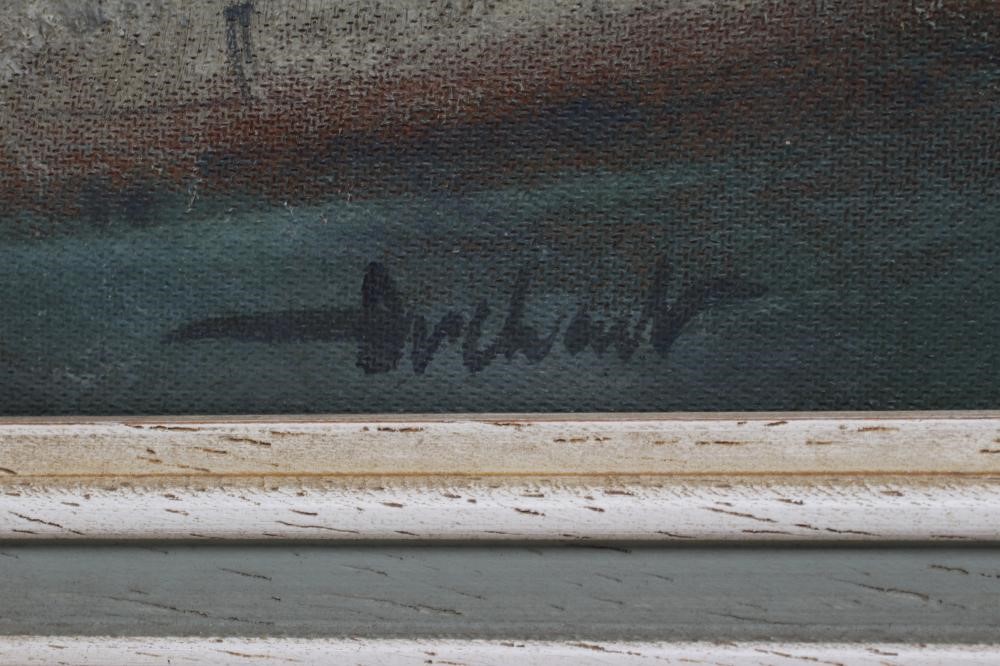 STANLEY ORCHART (1920-2005) View of Micklegate York, oil on board, signed, dated 1960 to reverse, Image