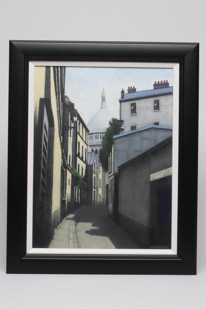 STUART WALTON (b.1933) "Back Street Image