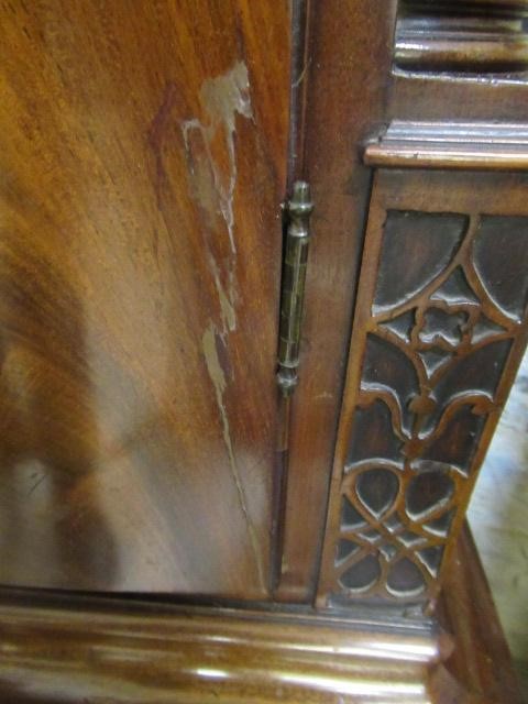 A MAHOGANY LONGCASE SIGNED RALPH CLAYTON Image