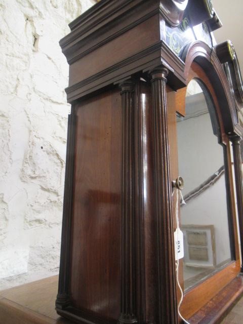 A MAHOGANY LONGCASE SIGNED RALPH CLAYTON Image