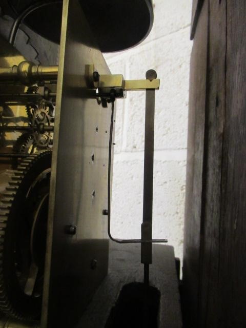 A MAHOGANY LONGCASE SIGNED RALPH CLAYTON Image