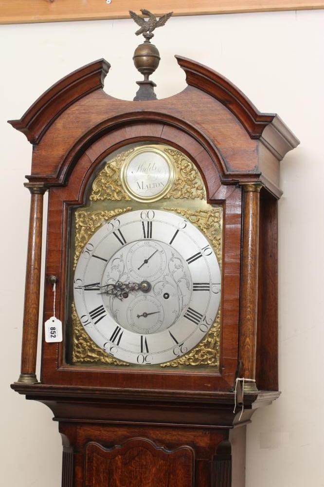 AN OAK LONGCASE SIGNED KIDDS Image