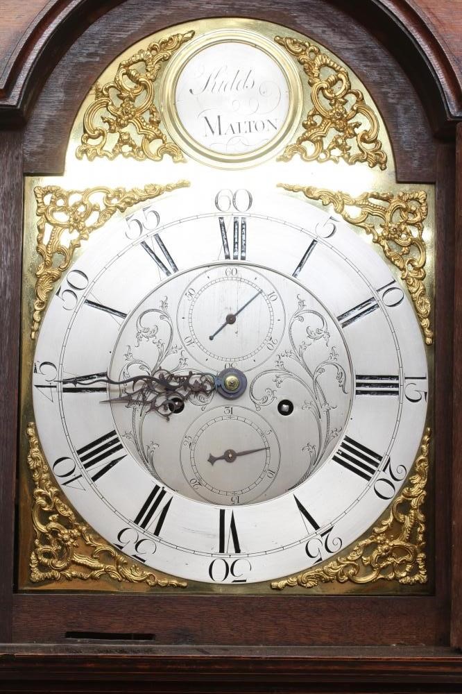 AN OAK LONGCASE SIGNED KIDDS Image