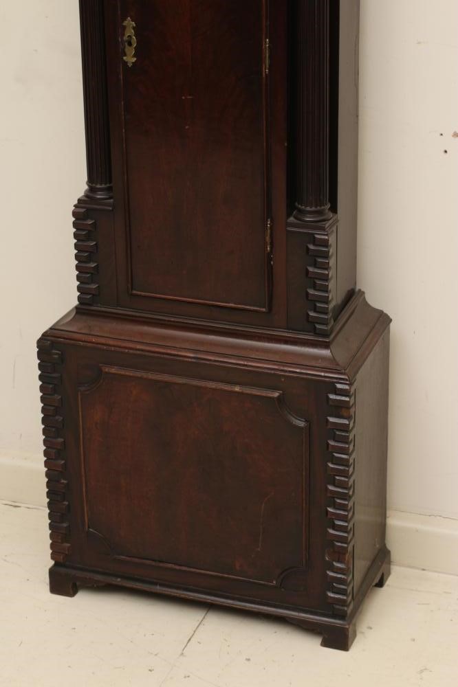 A MAHOGANY CHIMING LONGCASE Image