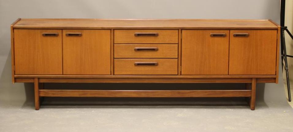 A TEAK LONG SIDEBOARD Image