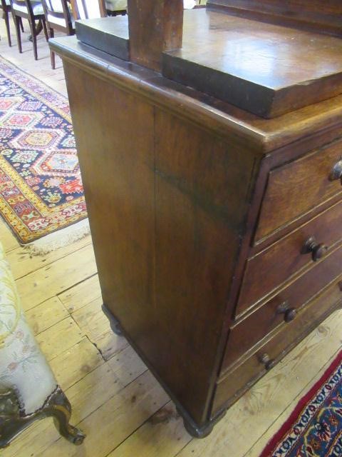 AN OAK CLOTHES PRESS Image