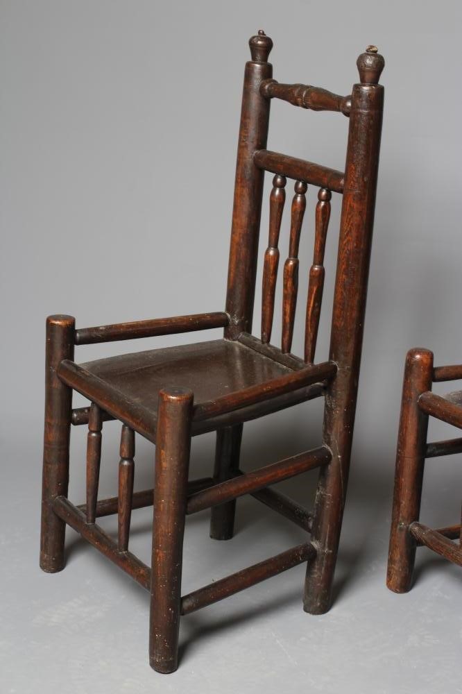 AN ASH AND OAK BACKSTOOL Image