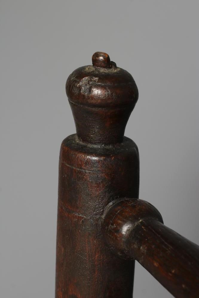 AN ASH AND OAK BACKSTOOL Image