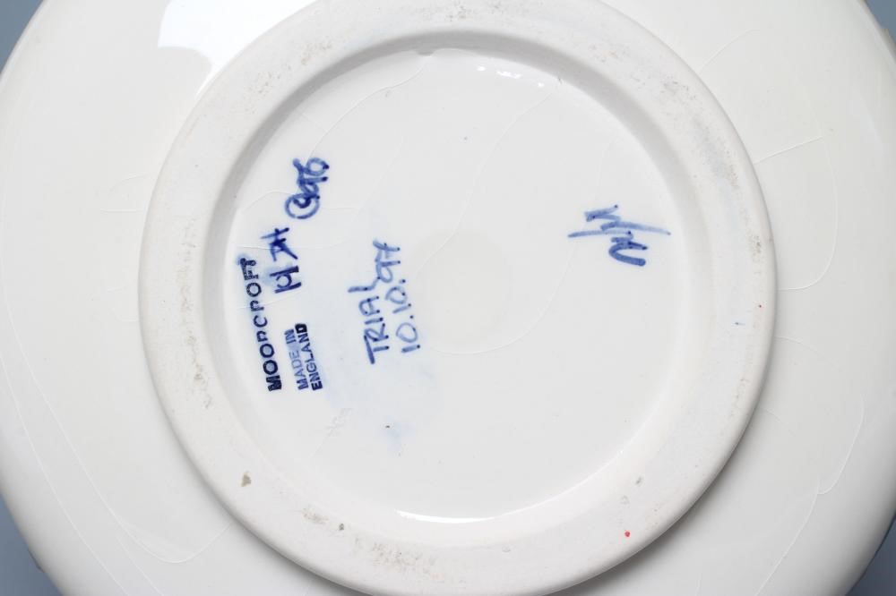 A MOORCROFT POTTERY YACHT VASE Image