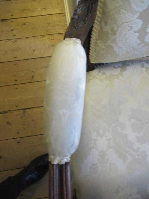 A SET OF TEN (8+2) LATE VICTORIAN MAHOGANY DINING CHAIRS in the neoclassical style upholstered in Image