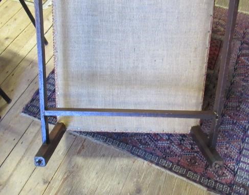 A GEORGIAN MAHOGANY WING ARMCHAIR Image