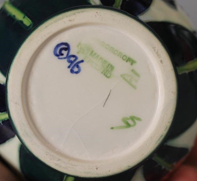 TWO MOORCROFT POTTERY VASES Image