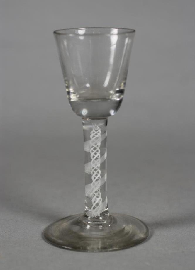 A GEORGIAN WINE GLASS Image