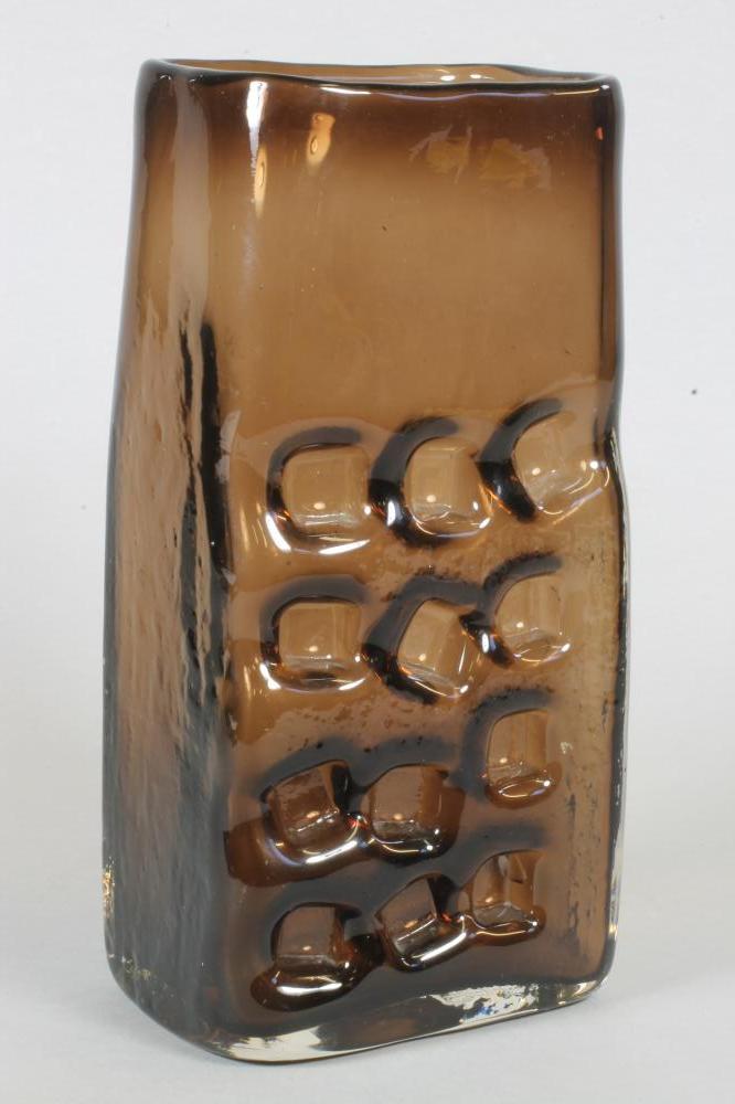 A  WHITEFRIARS GLASS "NUTS AND BOLTS" VASE Image