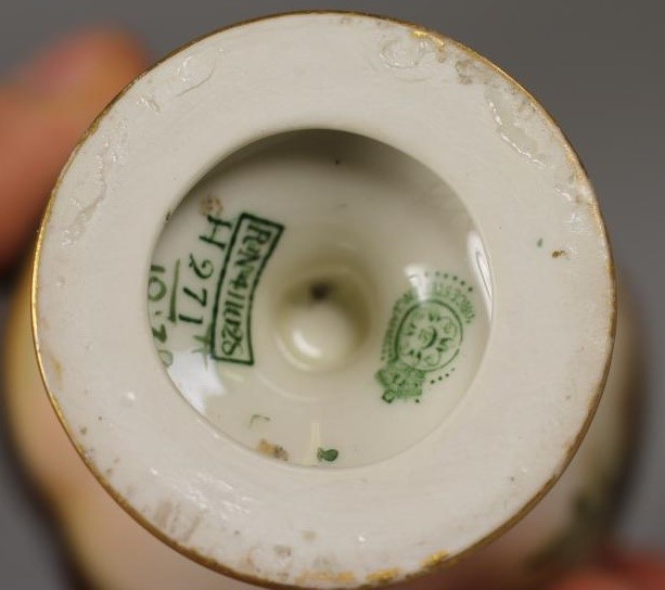 A ROYAL WORCESTER CHINA EWER Image