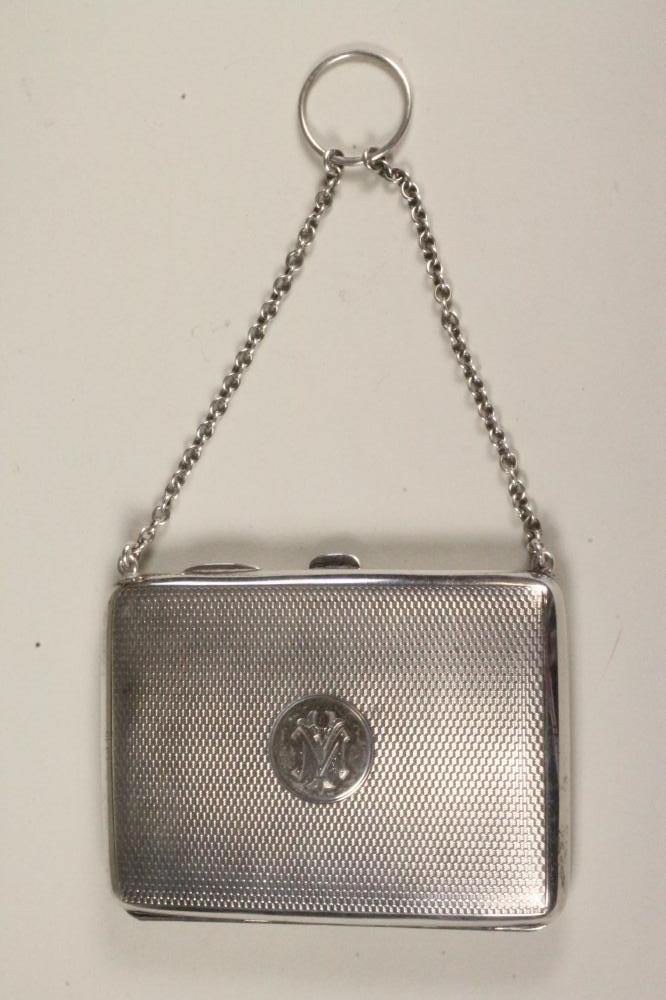 A LADY'S SILVER CASE/AIDE MEMOIRE Image