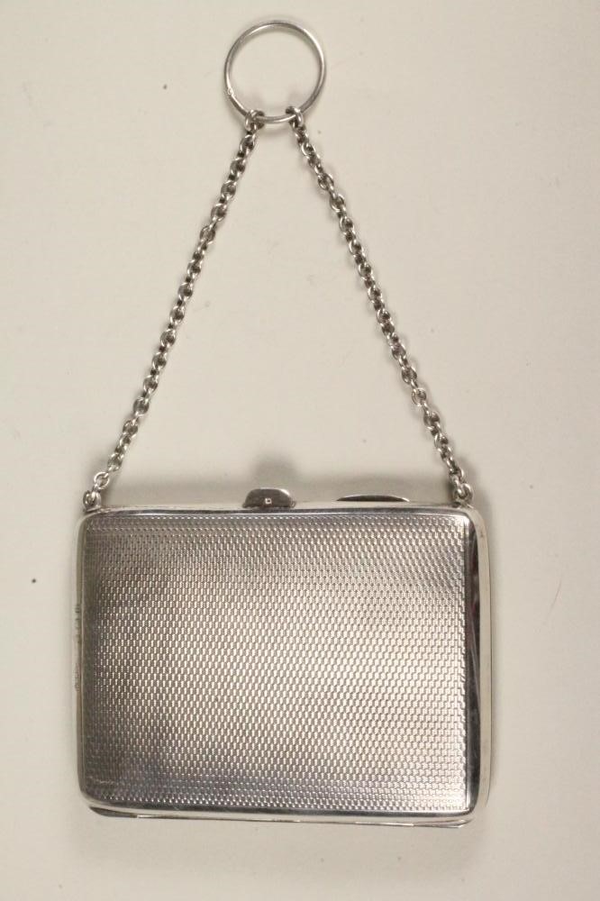 A LADY'S SILVER CASE/AIDE MEMOIRE Image