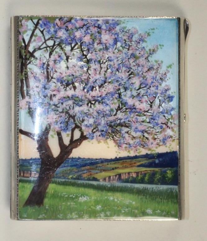 AN ART DECO CIGARETTE CASE Image