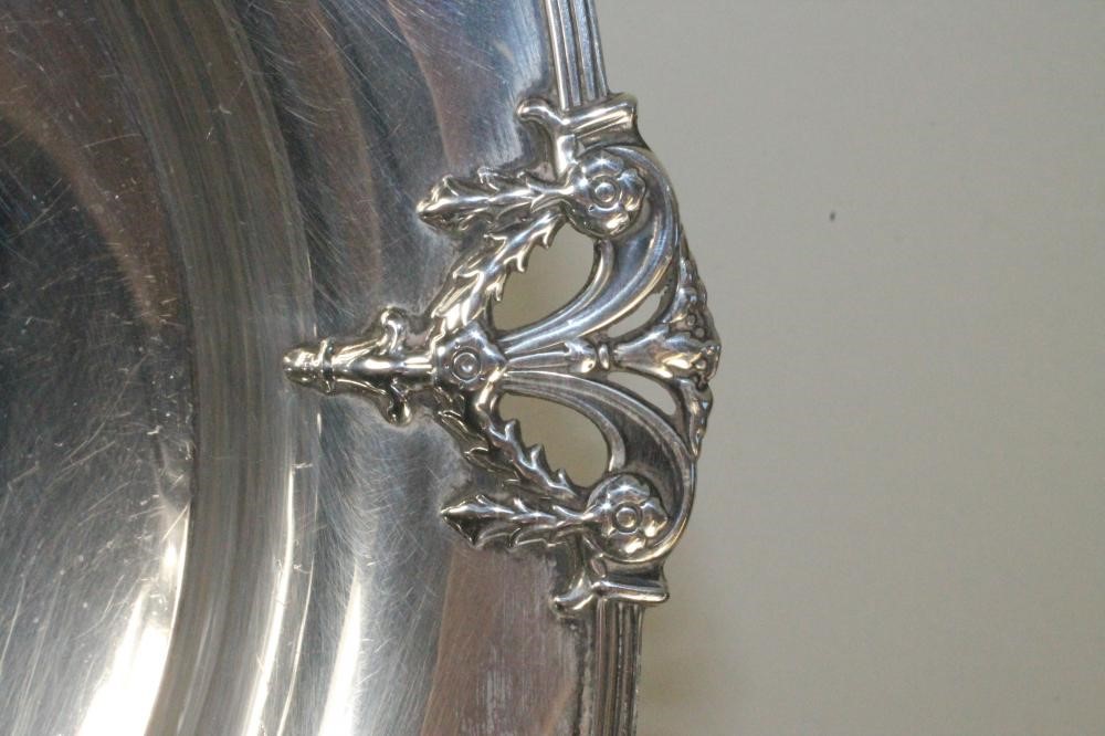 A SILVER PEDESTAL TAZZA Image