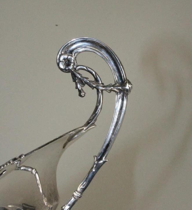 A SILVER PEDESTAL TAZZA Image