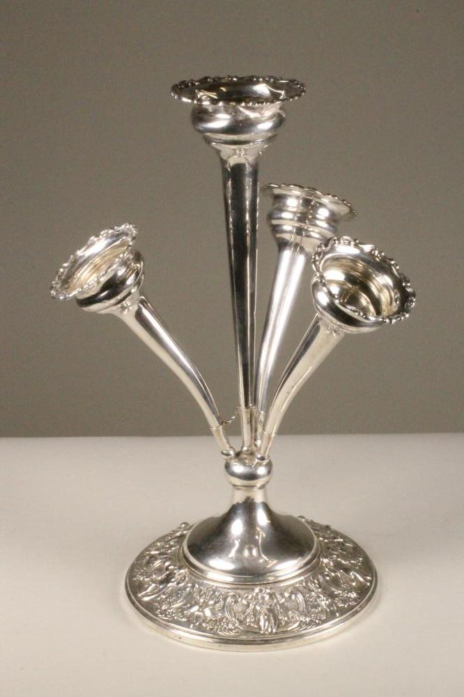 A SMALL SILVER TABLE CENTREPIECE Image