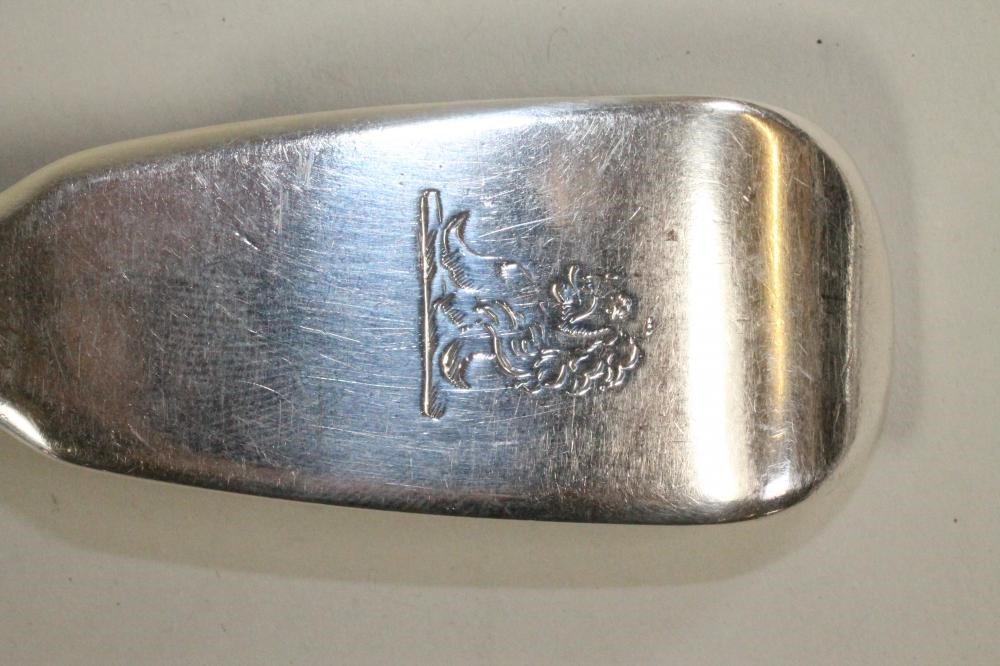 A GEORGE III SILVER BASTING SPOON Image