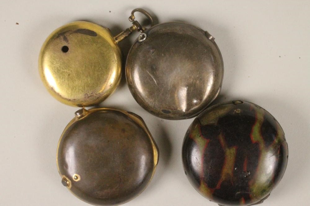 TWO GENTLEMAN'S GEORGE III VERGE MOVEMENTS Image