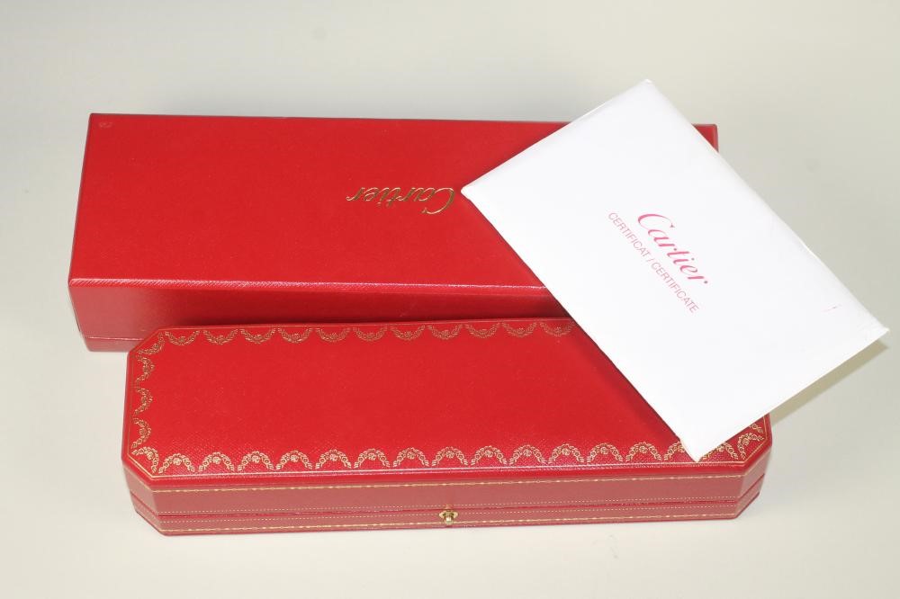 A CARTIER 18CT WHITE GOLD AND DIAMOND "PANTHERE" BRACELET Image