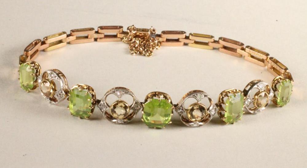 AN EDWARDIAN PERIDOT Image