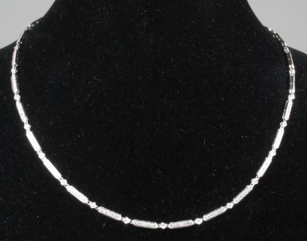 A DIAMOND NECKLACE Image