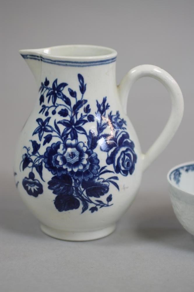 A FIRST PERIOD WORCESTER PORCELAIN SPARROW BEAK JUG Image