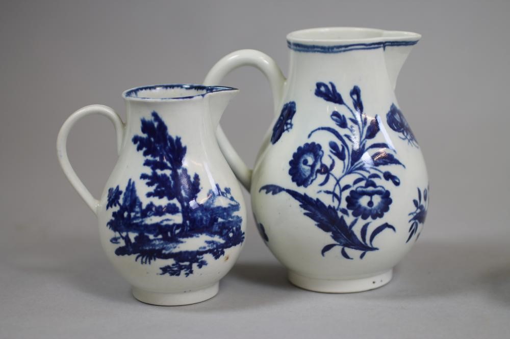 A FIRST PERIOD WORCESTER PORCELAIN SPARROW BEAK JUG Image