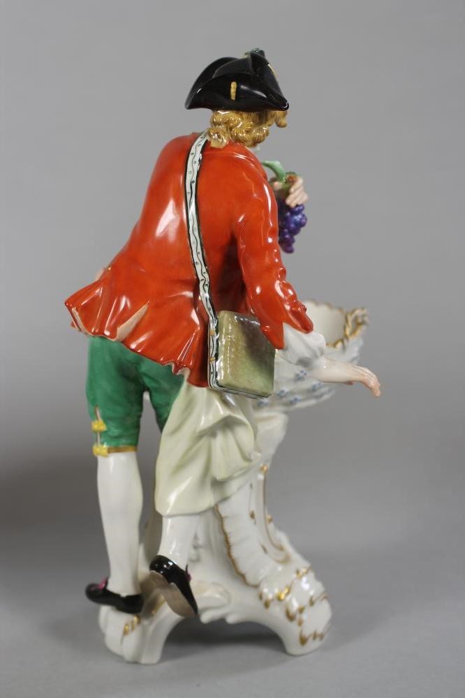 A PAIR OF KPM PORCELAIN MALE FIGURES Image