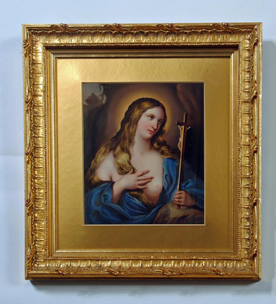 A BERLIN PORCELAIN PLAQUE Image