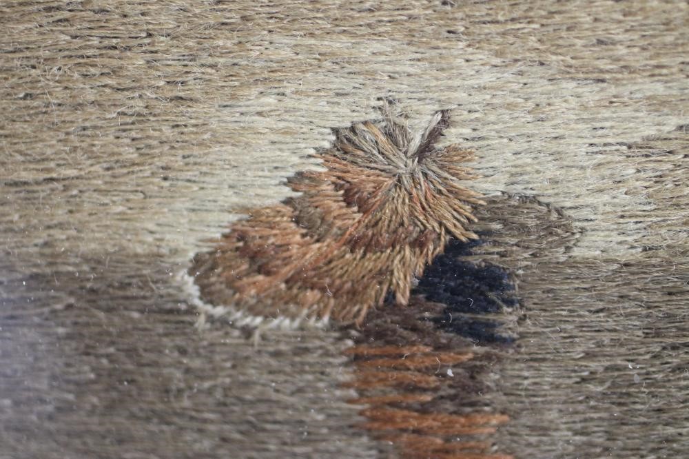 A WOOLWORK EMBROIDERY Image