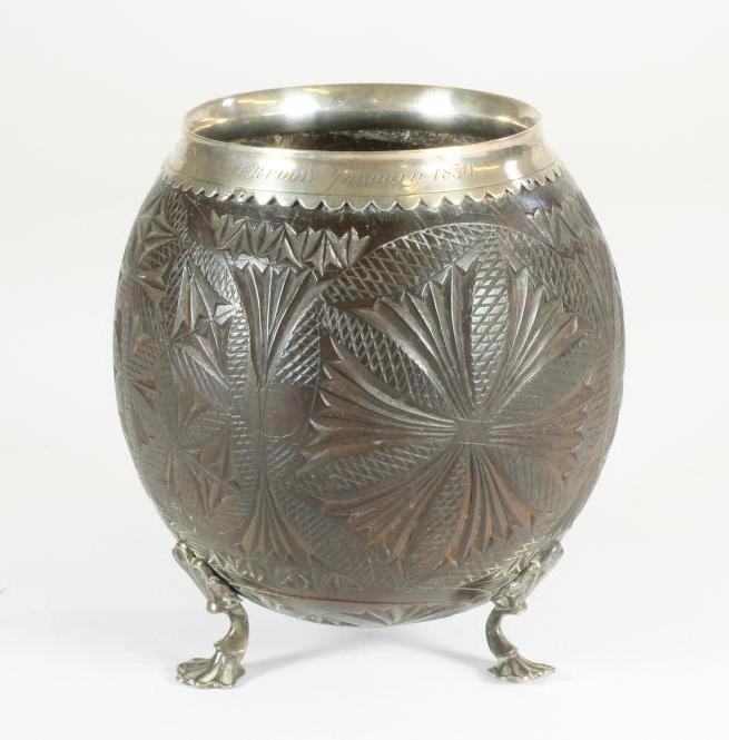 A WILLIAM IV COCONUT CUP Image