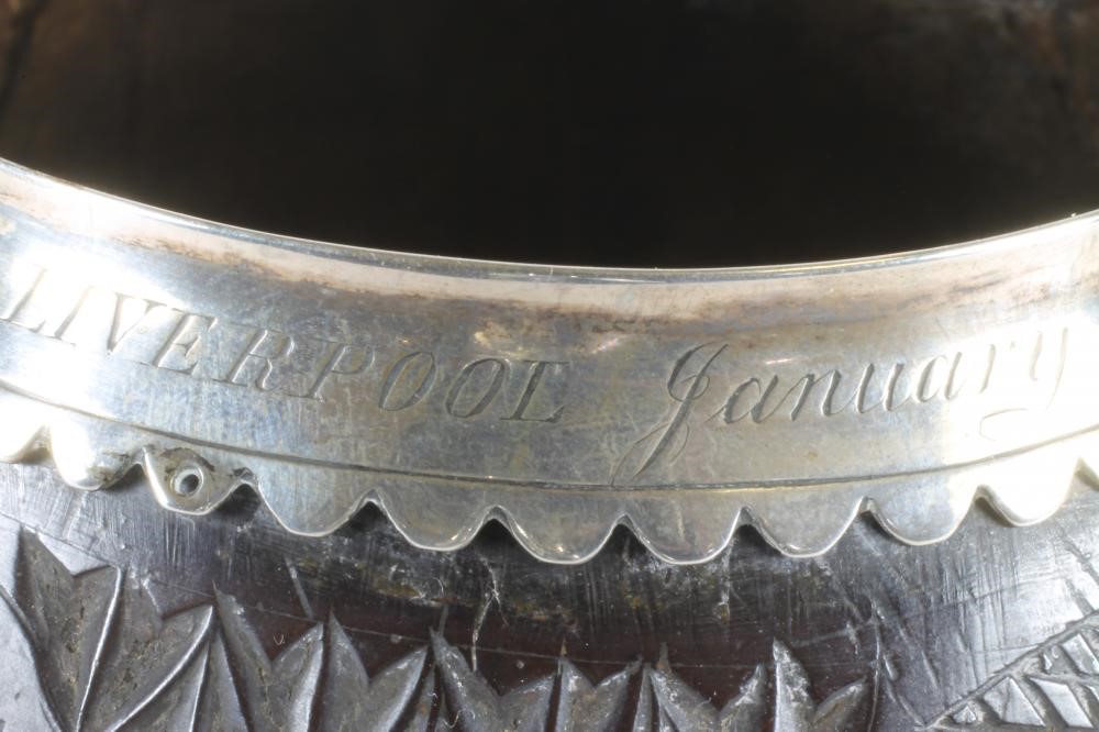 A WILLIAM IV COCONUT CUP Image