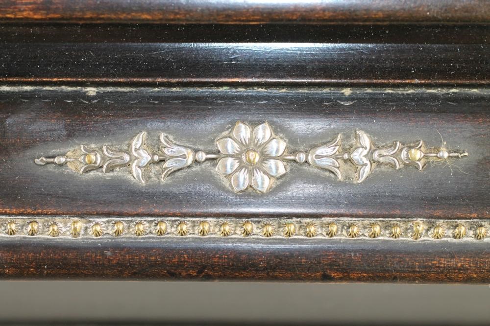 A GERMAN EBONISED CASKET Image