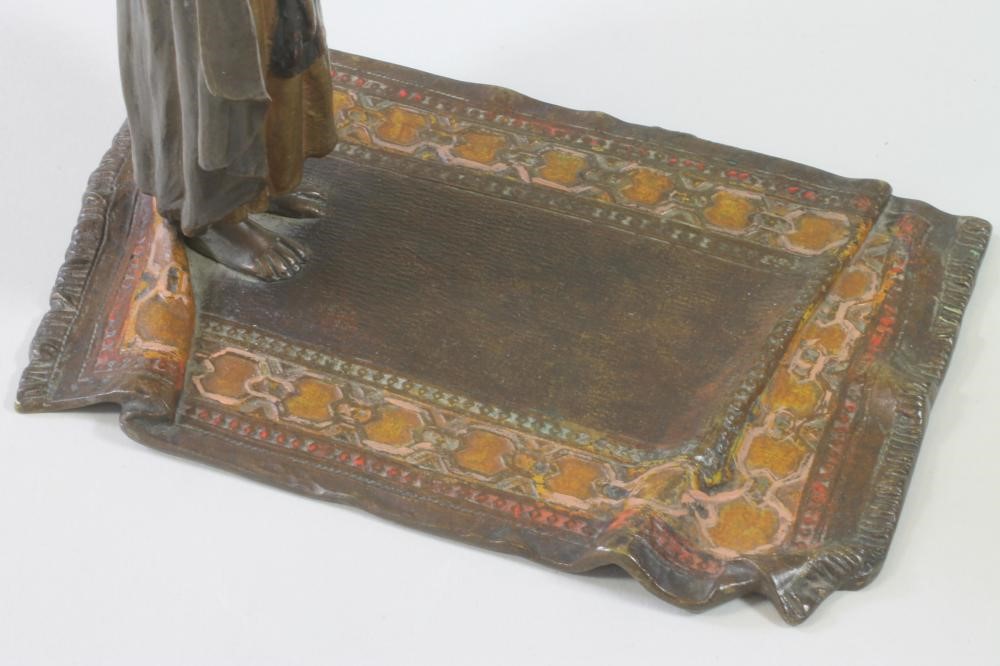 AN AUSTRIAN COLD PAINTED BRONZE FIGURE Image