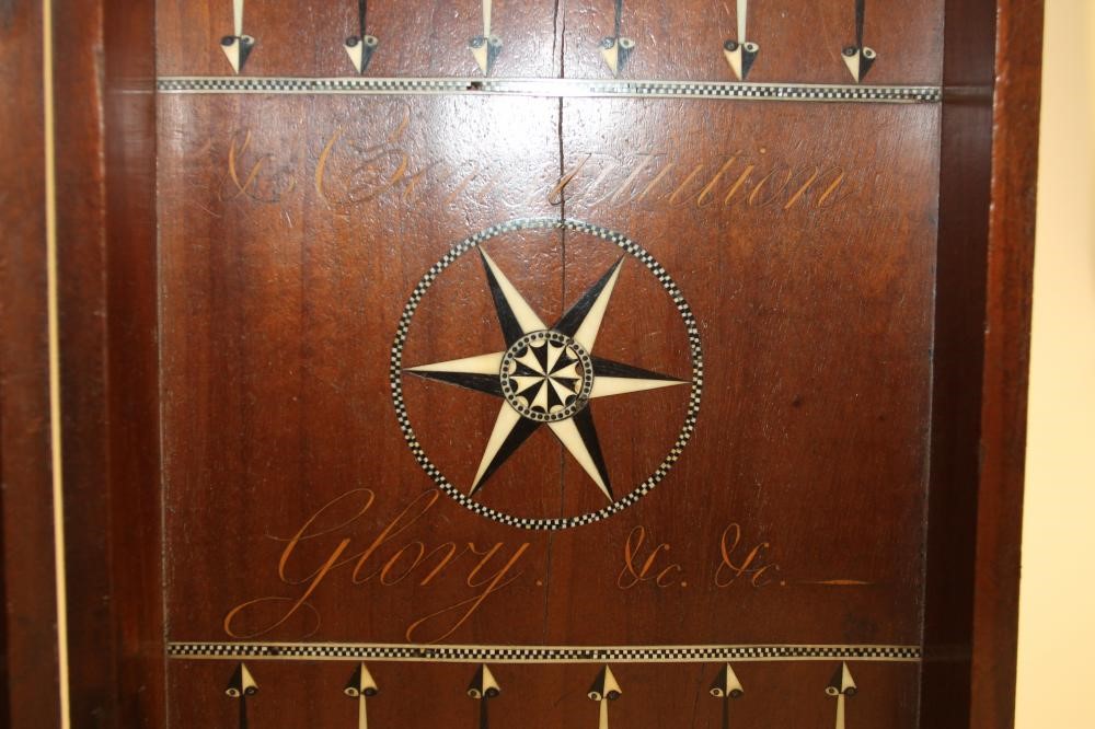 A TRAVELLING CASE/BACKGAMMON BOARD Image